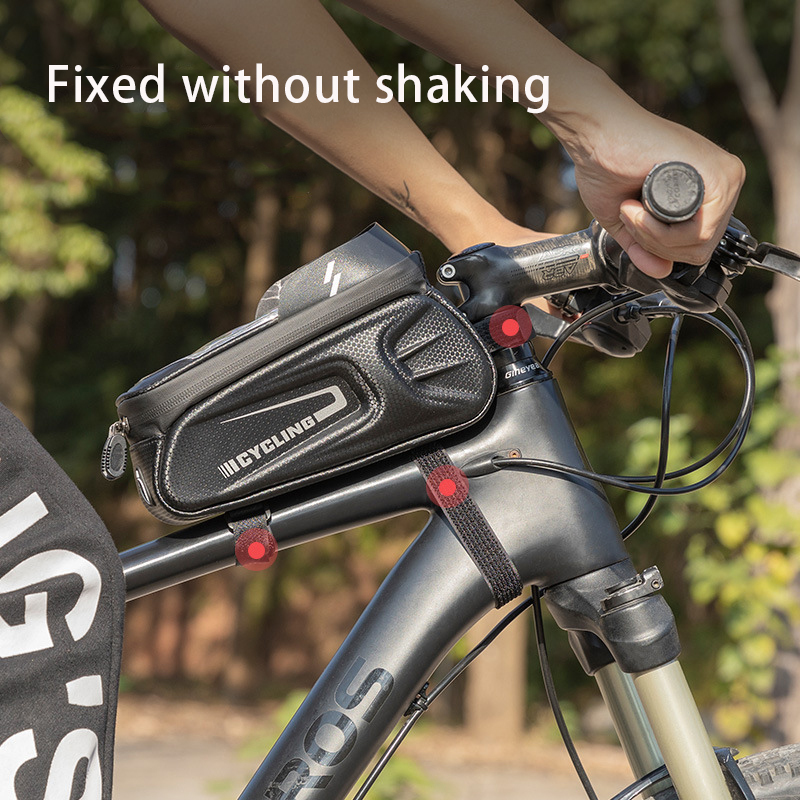 Pu Túi Đựng Đồ Dùng 6.4 Inch Treo Sườn Xe Đạp Tiện Dụng