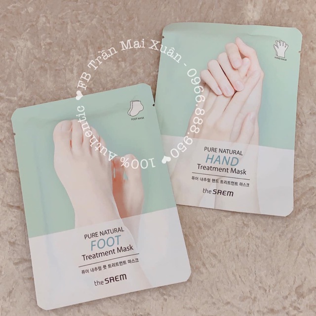 Mặt nạ dưỡng trắng và mềm tay chân THE SAEM | BigBuy360 - bigbuy360.vn
