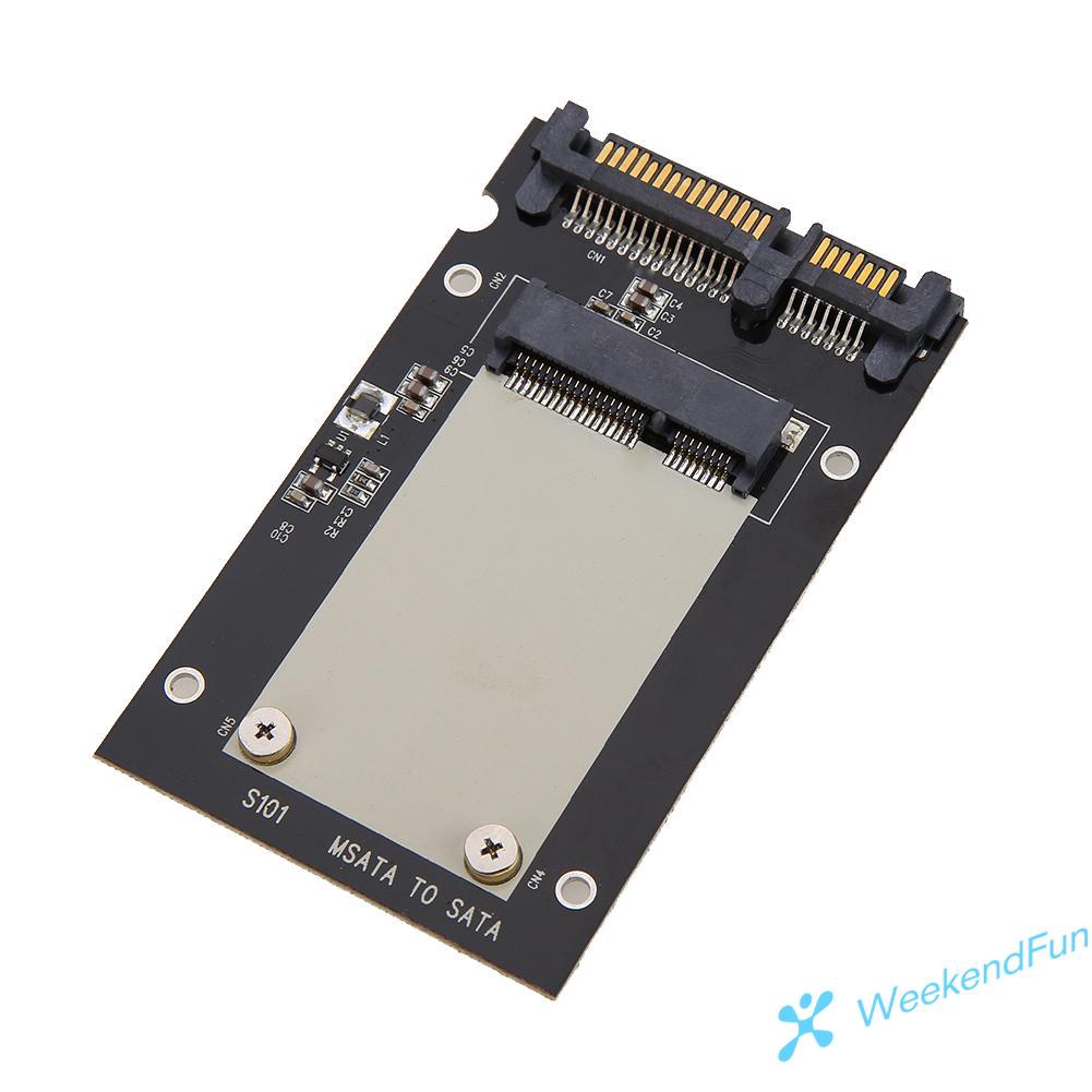 Card chuyển đổi MSATA SSD sang SATA 2.5 Inch chuyên dụng cho máy tính