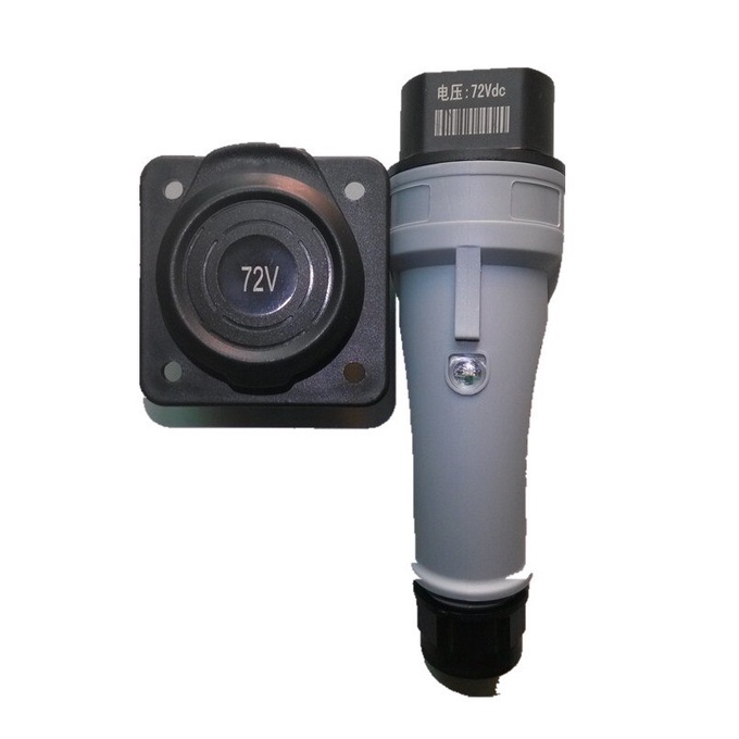 LVTONG bộ ổ + phích cắm sạc xe điện sân Golf ,xe du lịch 48V 72V 60A
