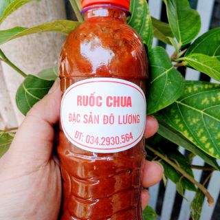 Mắm chua (ruốc chua) đặc sản