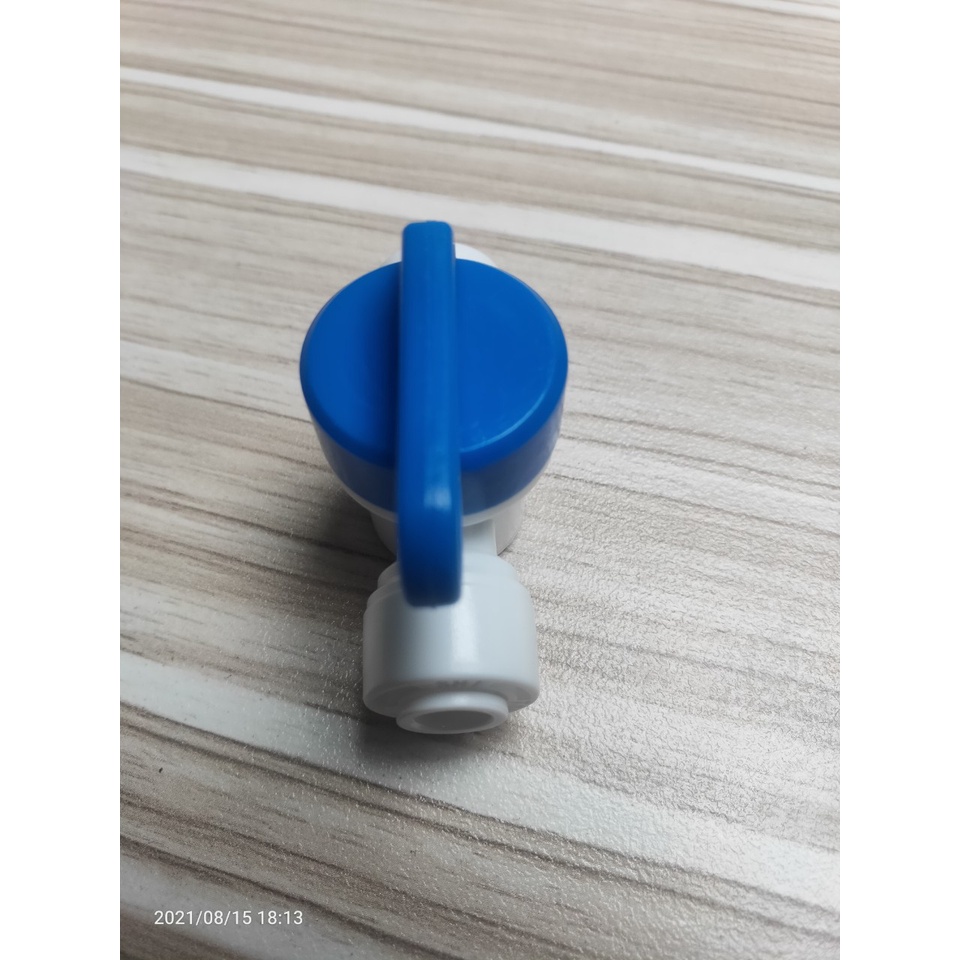 Van xả tay, van xả ngang máy lọc nước dây phi 6mm, dây phi 10 mm, van xả ngang