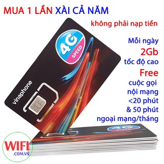 Sim VINAPHONE 4G D500.Mỗi ngày 5GB vào mạng.Trọn gói 1 năm không cần nạp.Dùng cho Di Động,máy tính bảng,laptop,Dcom