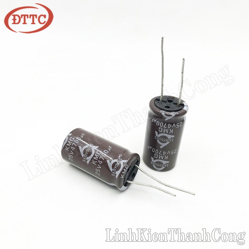 Tụ SAMYOUNG 4700uF 25V (16x30mm)