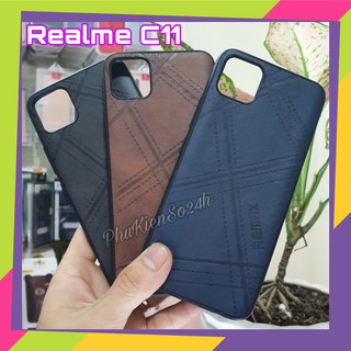 Ốp Lưng giả da Remax sành điệu cho Realme C11 2020