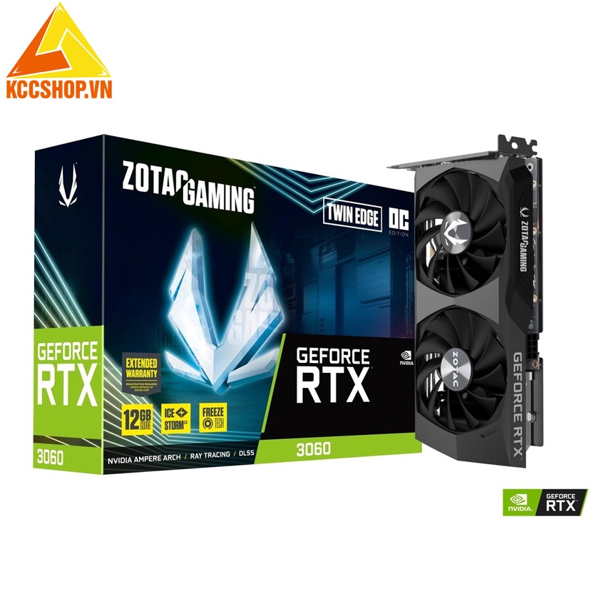 VGA Zotac RTX 3060 12G GDDR6 Gaming Twin Edge OC