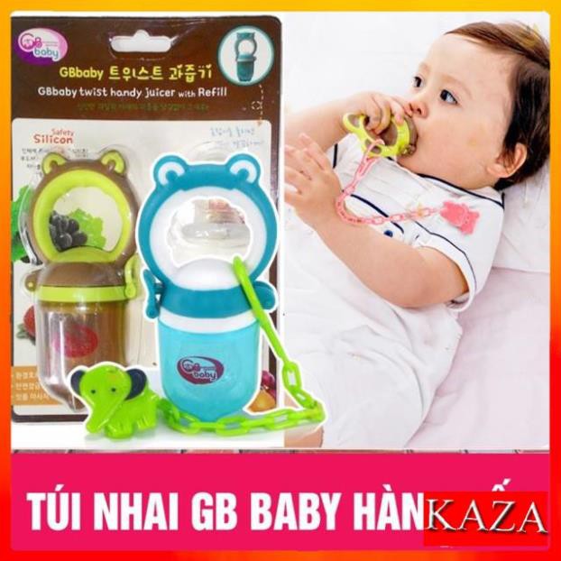 Túi nhai ăn dặm GB Baby / Núm nhai ăn dặm Cho bé