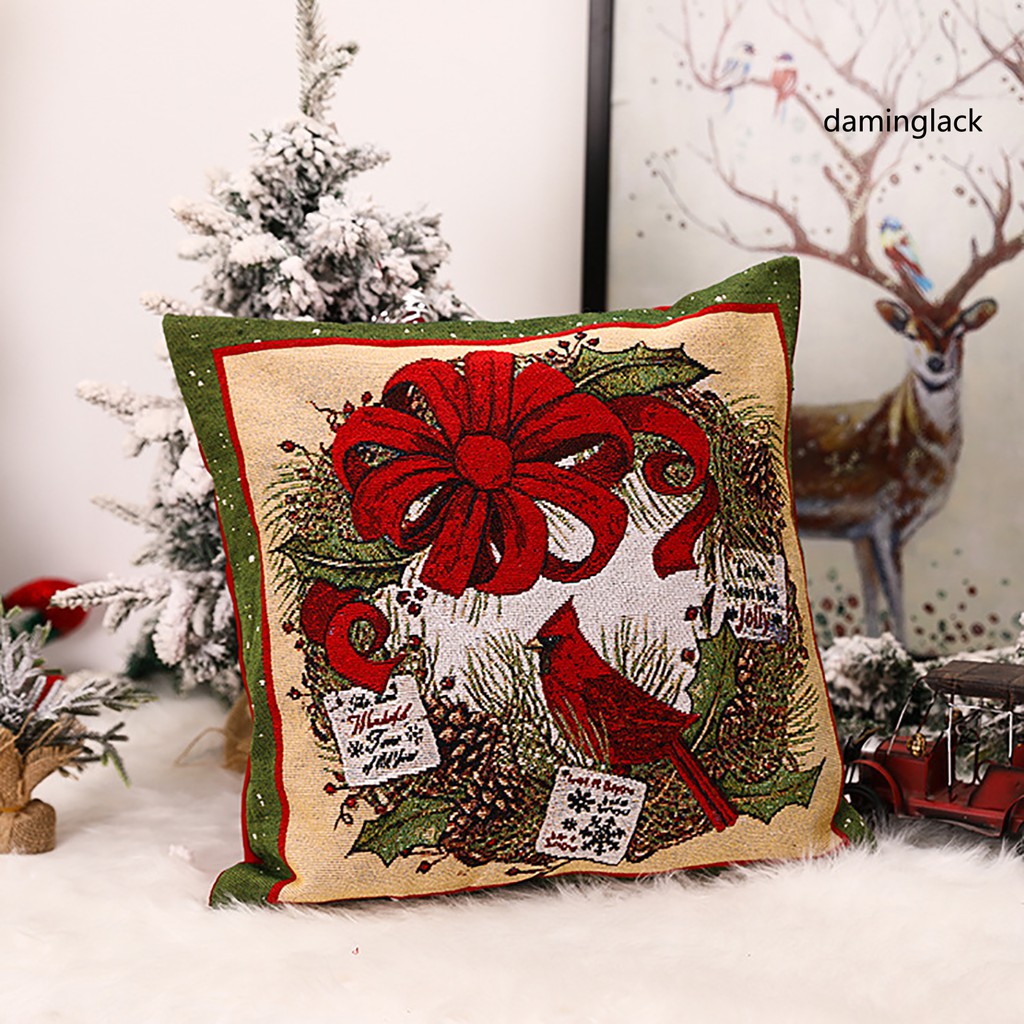 Vỏ bọc gối phong cách giáng sinh đa dạng tùy chọn thời trang độc đáo | BigBuy360 - bigbuy360.vn
