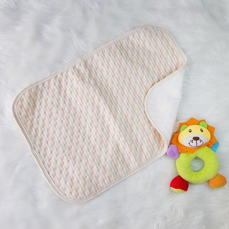 Set 2 Miếng lót chống thấm 4 lớp SIZE NHỎ (KT: 30X45cm) cho bé Cotton mềm mại, thoáng khí, siêu thấm hút, có thể giặt