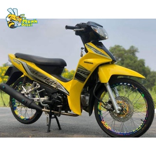 Ten rời xe honda wave blade 110 dán xe vàng