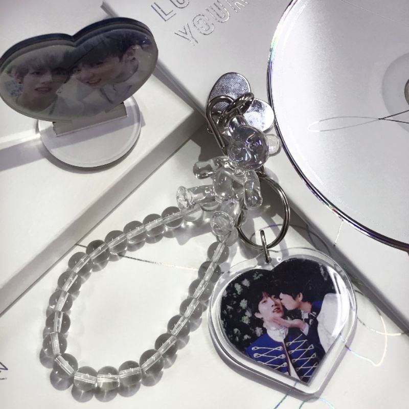 Keyring treo ốp điện thoại in ảnh theo yêu cầu