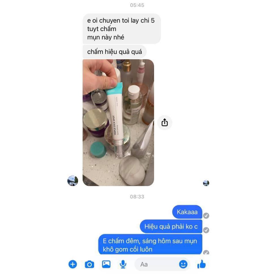 Tinh chất chấm mụn Triple CiCa Spot