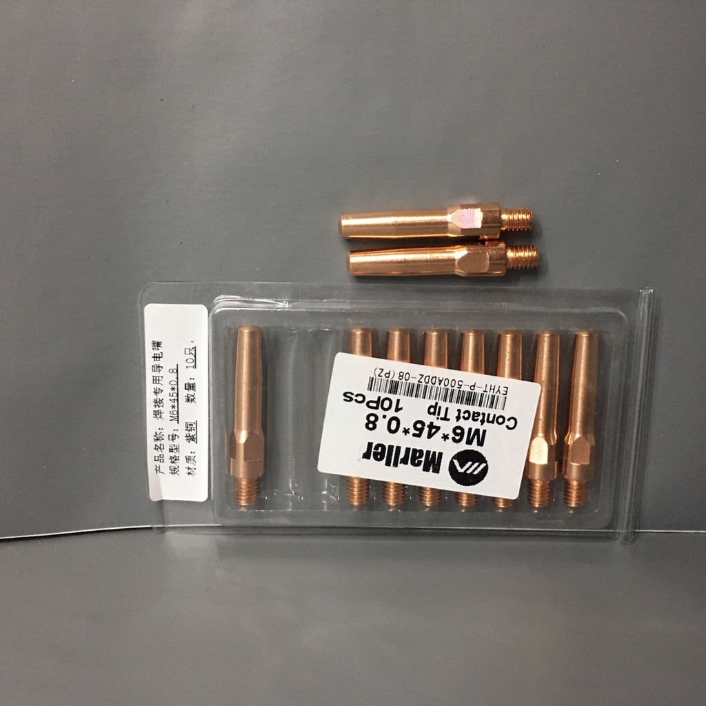 Bép Hàn Mig M6*45*0.8-1.0-1.2mm- Bép Hàn Pana Cho Súng Hàn MIG