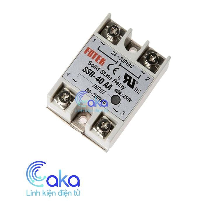 LKDT Solid State Relay SSR-40AA 40A Fotek AC