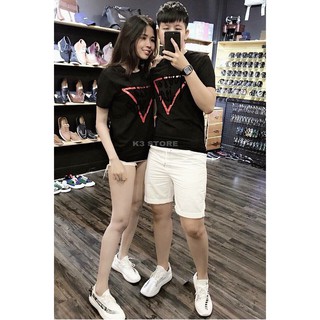 [NHIỀU MẪU] ÁO THUN ĐÔI NAM NỮ [GIÁ RẺ] THUN ĐẸP CAO CẤP GB-M90