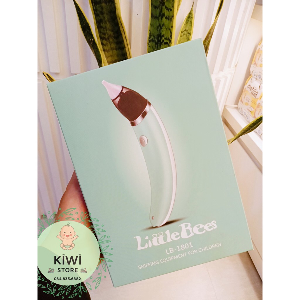 Máy hút mũi đầu mềm Little Bees cho bé