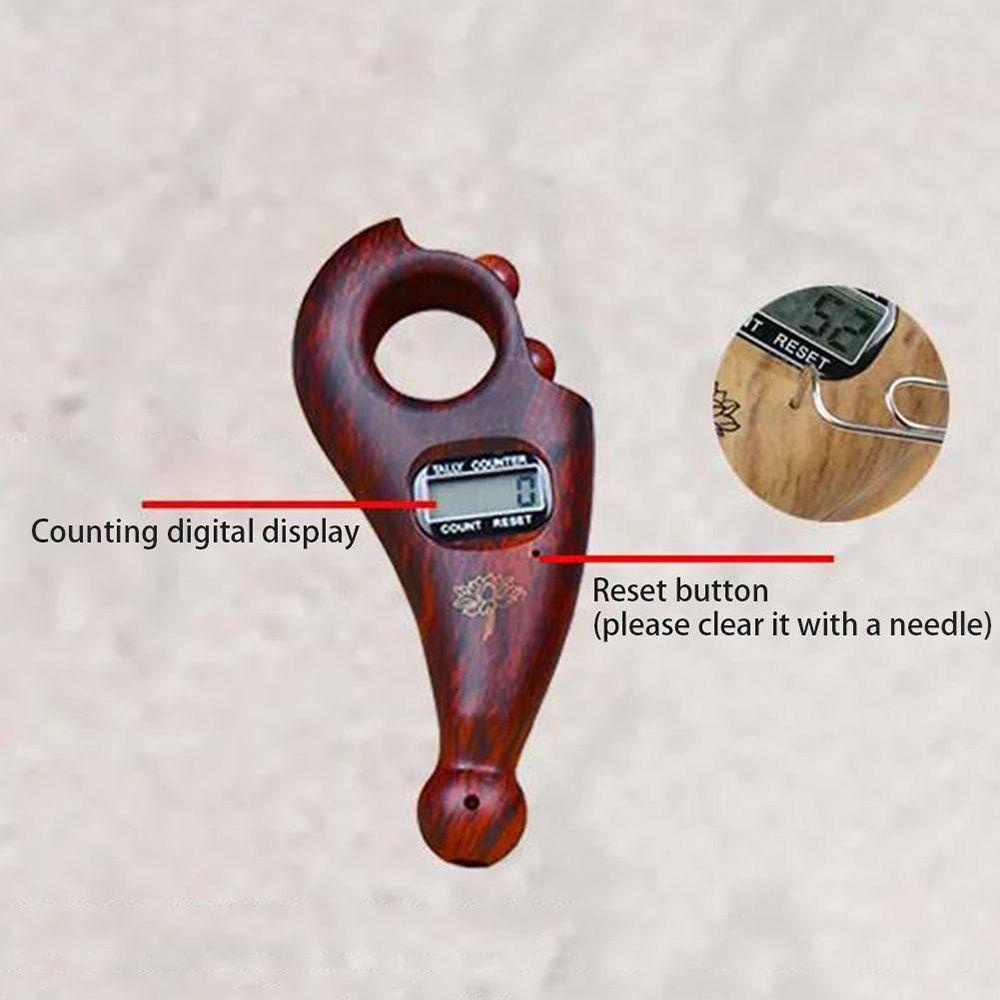 Máy Đếm Điện Tử Mini Cầm Tay Phong Cách Phật Giáo