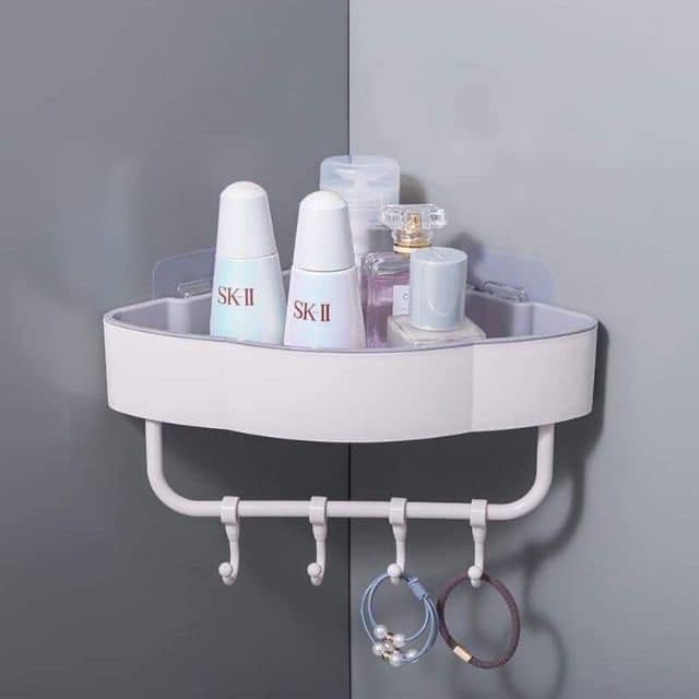 KỆ GÓC HÌNH ĐÁM MÂY KÈM MÓC DÁN ( SIÊU GIÁ RẺ )