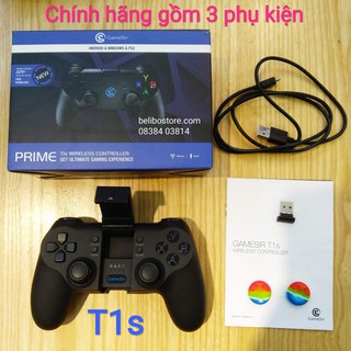 Gamepad gamesir t1s - tay cầm chơi game không dây cho pc | android | ios | ps3 được tin dùng