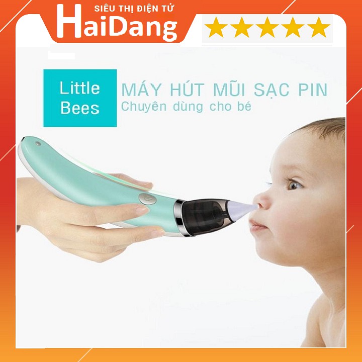 Máy Hút Mũi Sặc Pin Đầu Mềm Mại Cho Bé Yêu, Máy Hút Mũi WX-102 ( Có Thêm 2 Đầu hút silicon )