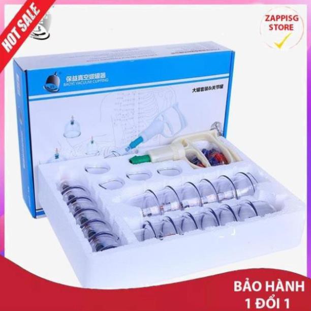 Bảo hành uy tín Bộ giác hơi 24 cốc không dùng lửa z