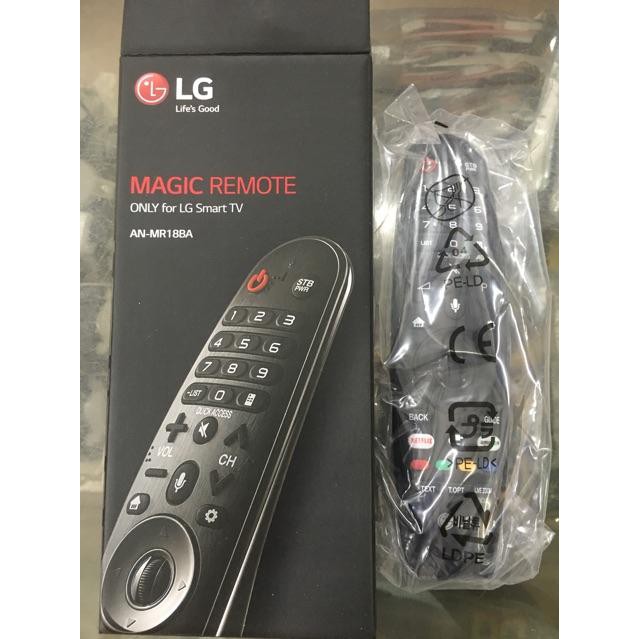 ĐIỀU KHIỂN LG MAGIC REMOTE AN - MR18BA CHO SMART TV LG2018 ( Hàng chính hãng LG) CÓ GIỌNG NÓI