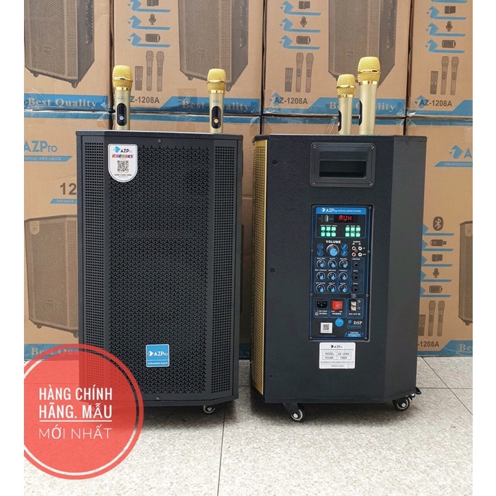 Loa kéo có Reverb - AZPro 1208A Bass 30-3 đường tiếng