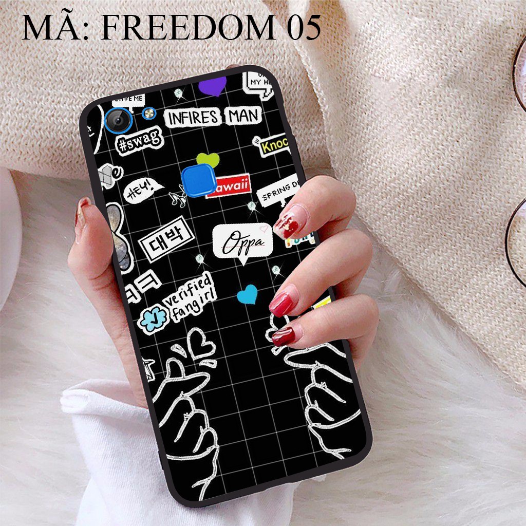 Ốp lưng Vivo V7 viền dẻo TPU BST Phong Cách Freedom