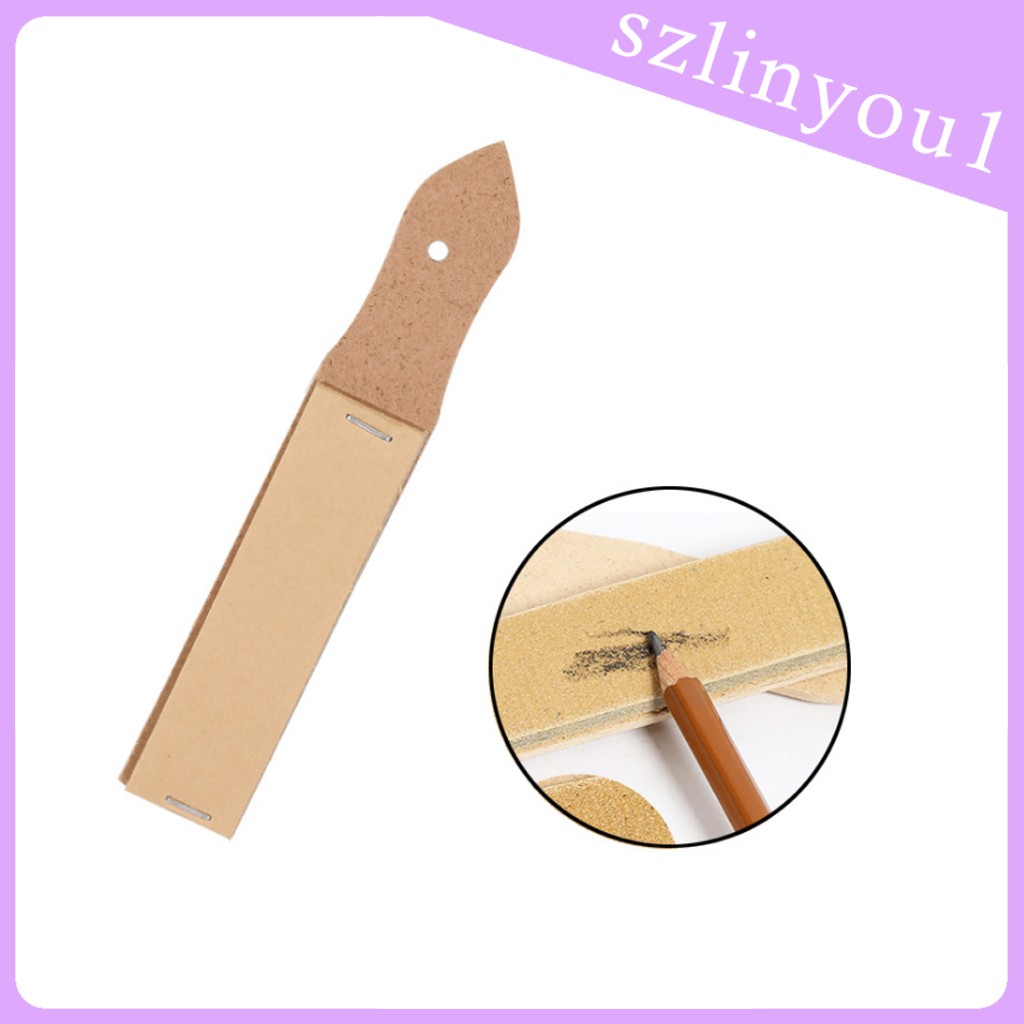 New Arrival  6pcs Sketch Paper Pen Eraser Pen with Sandpaper Pencil Pointer for Drawing