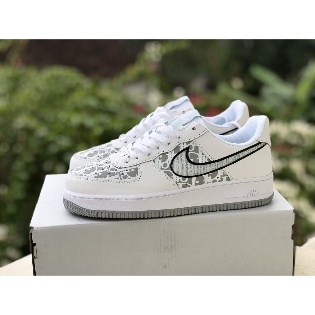 [ẢNH THẬT +FULLBOX]] 🔥Giày Sneaker thể thao🔥Giày nike_Dior AF1 trắng hot nhất 2021