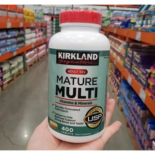 Viên bổ xung vitamin tổng hợp cho người từ 50 tuổi – Kirkland Adult 50+ Mature Multi Vitamins & Minerals