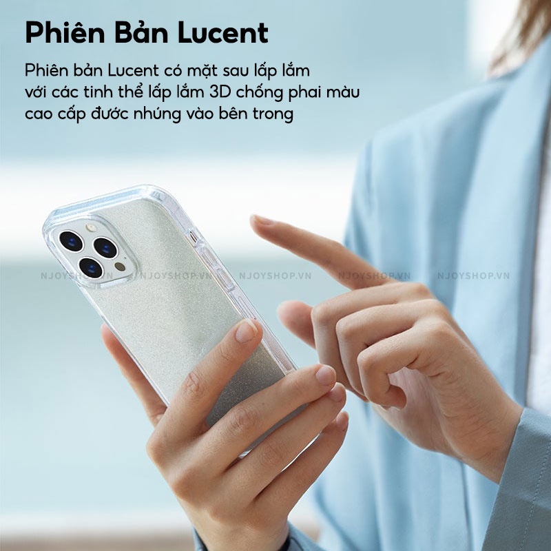 Ốp Lưng Cao Cấ Hỗ Trợ Sạc Không Dây Trong Suốt Chống Sốc Cho Điện Thoại IP13 UNIQ LifePro Xtreme Njoyshop