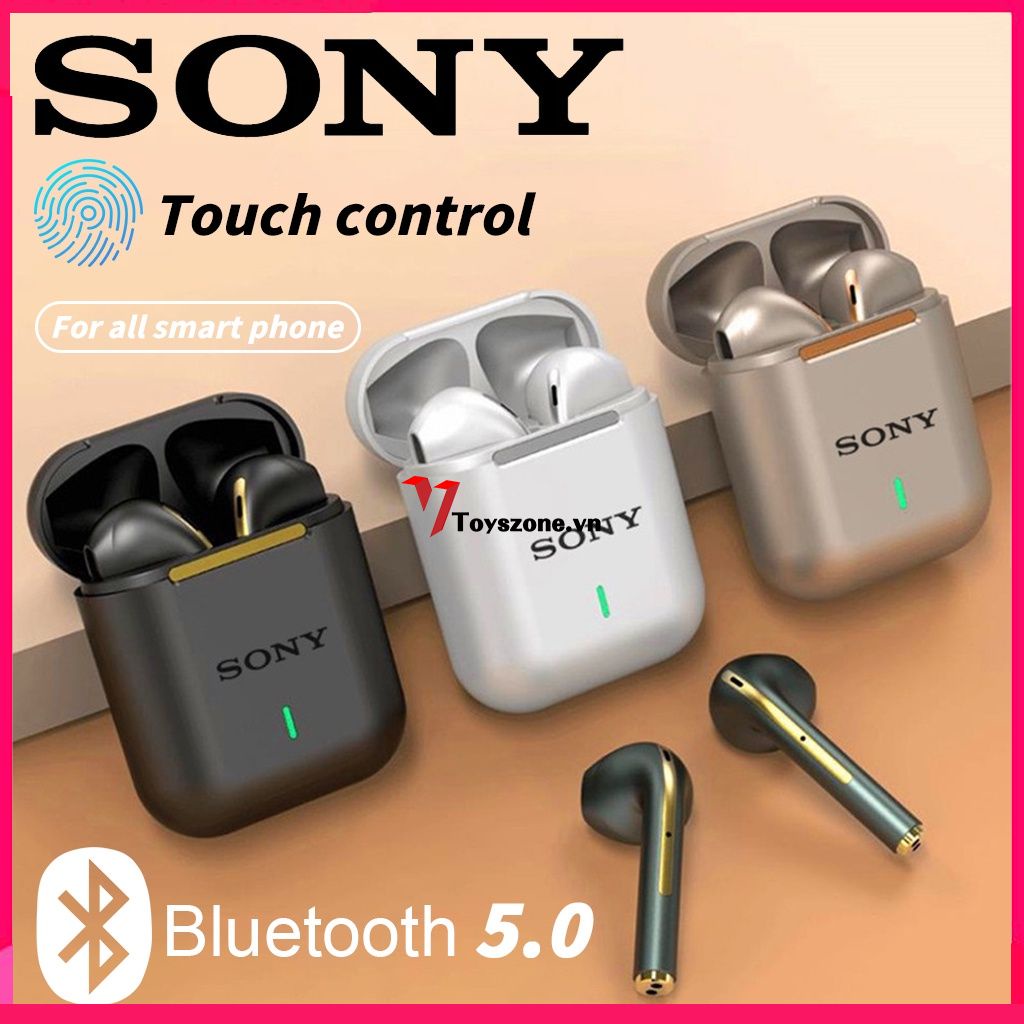 SONY J18 TWS Không Dây Bluetooth 5.0 Trong Tai Tai Nghe Với Cảm Ứng Stereo HIFI Headphone