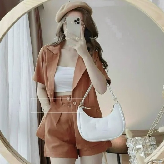 Bộ Vest 3 Món Chất Cotton Lạnh 8528