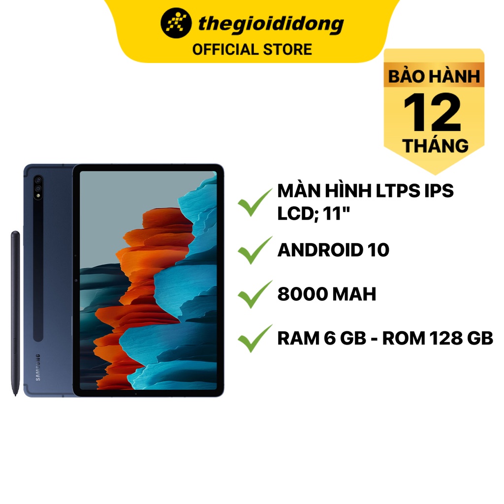 [Mã ELMALL1TR giảm 5% đơn 3TR] Máy tính bảng Samsung Galaxy Tab S7