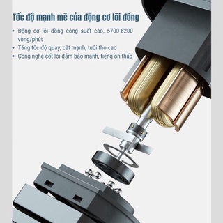 Tông Đơ Cắt Tóc Gia Đình Daling 1033 (Tặng Kèm Áo Choàng Cắt Tóc)