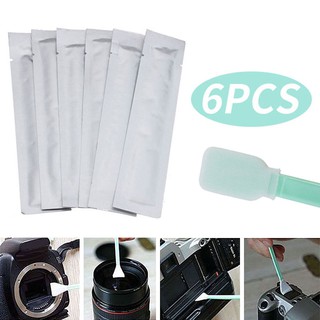 Cleaner Swab Sensor Cleaning Swab Soft 6pcs Cotton CMOS CCD SLR