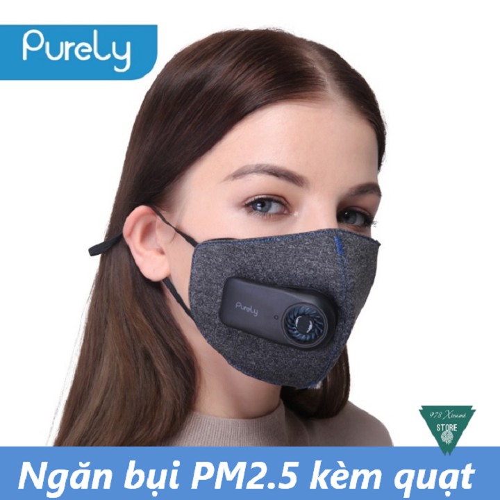 Khẩu trang Xiaomi Purely - Khẩu trang kháng bụi Xiaomi Purely PM2.5