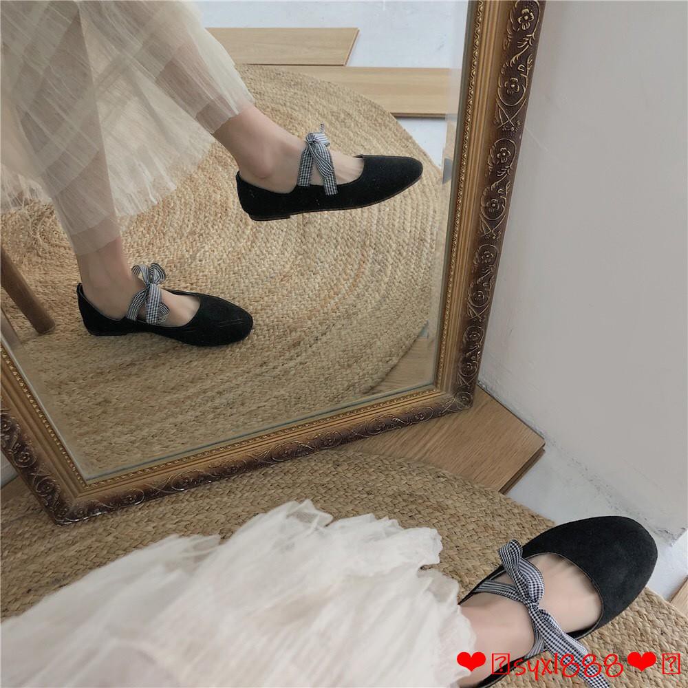 Giày Búp Bê Đính Nơ Bướm Thiết Kế Mới Thời Trang Mùa Xuân 2020 Dành Cho Bé Gái | BigBuy360 - bigbuy360.vn