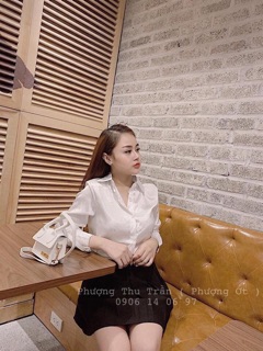 Áo Sơmi Lụa Dập Nổi