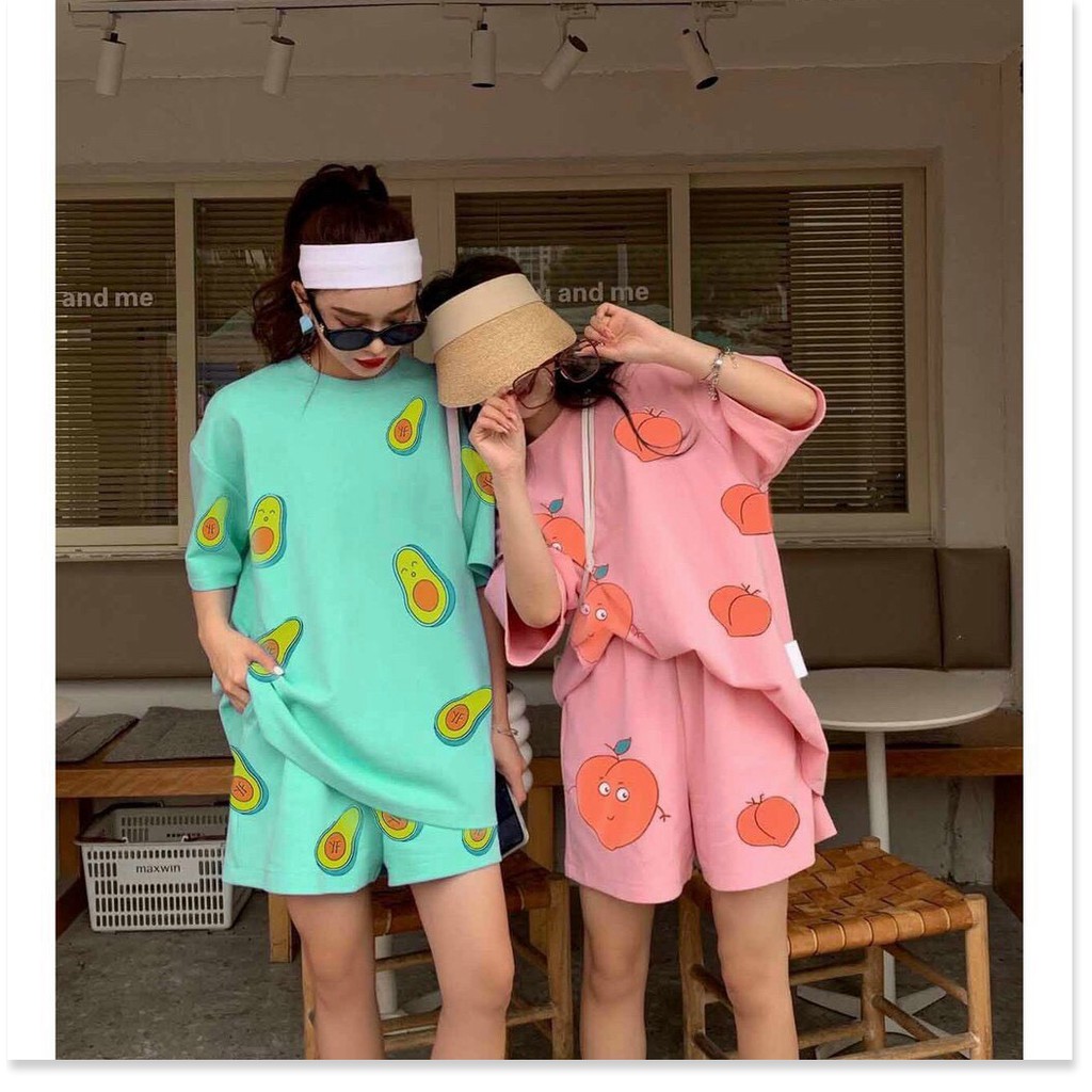 SET BỘ TRÁI BƠ CUTE,THIẾT KẾ HỌA TIẾT SIÊU NGẦU,CHẤT LIỆU VÃI THOÁNG MÁT  THỜI TRANG KME.STORE