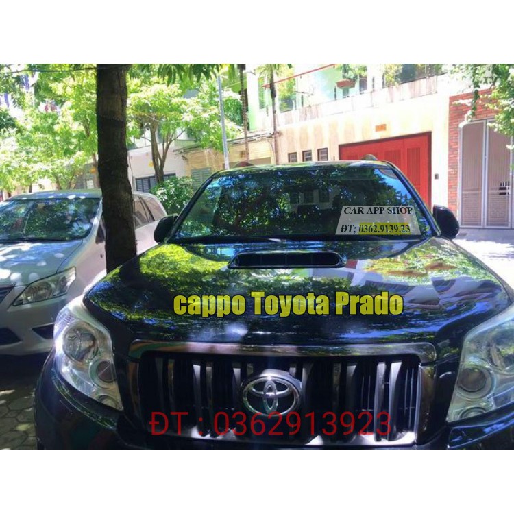 ốp cappo Toyota Prado trang trí capo ô tô Hàng Đẹp