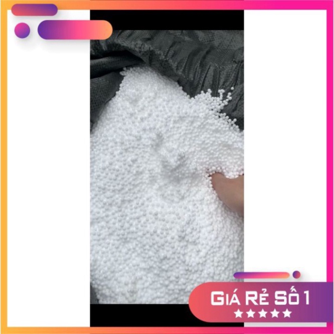 Hạt Xốp Trắng nhồi Ghế và Gối Lười ( 1kg ) , Trang Trí Hộp Qùa , làm Tuyết , nâng tầm phòng khách , thư giãn phòng ngủ