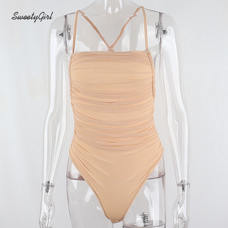 Áo liền quần hở lưng kiểu dáng quyến rũ dành cho nữ