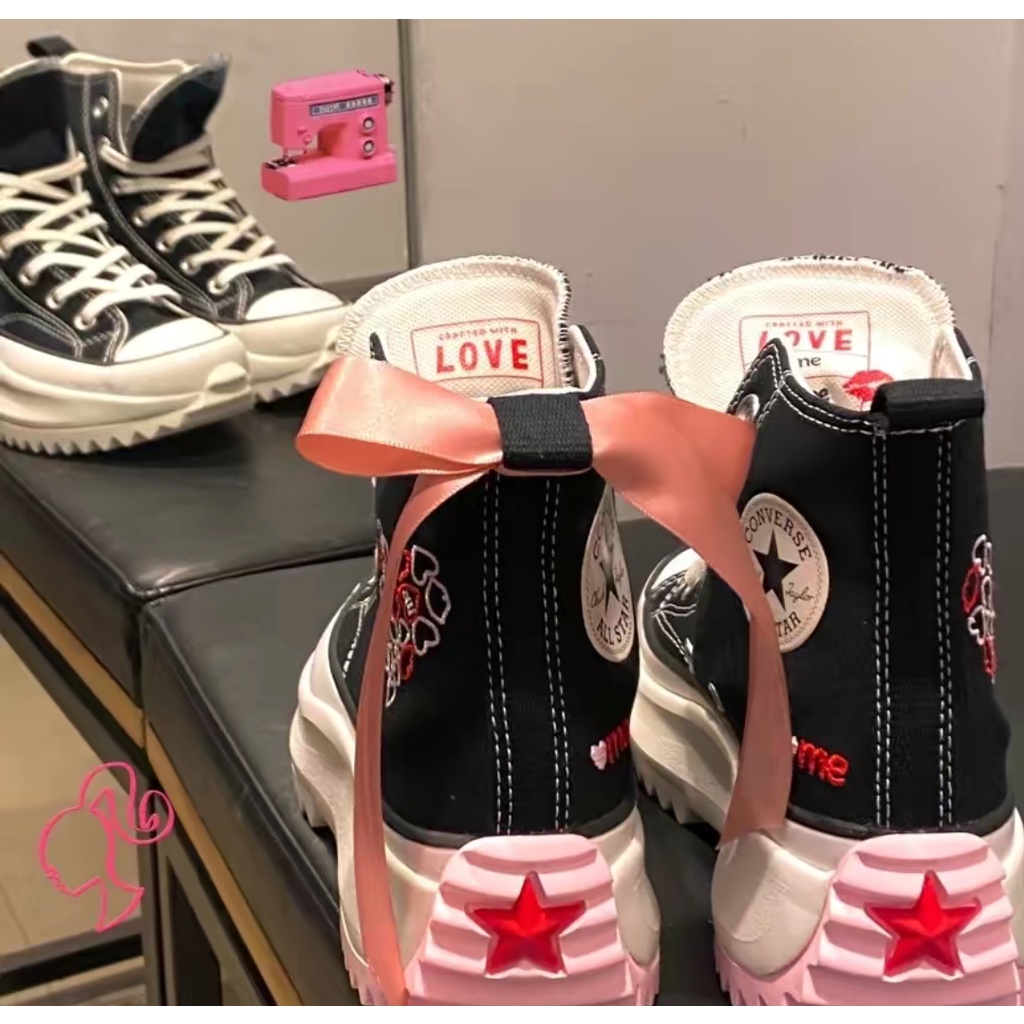 Converse Giày Thể Thao Đế Dày Thời Trang Cho Nam Nữ