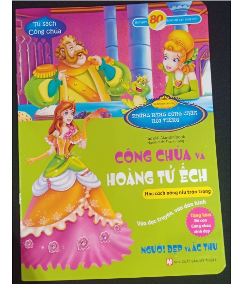 Sách - Tủ Sách Công Chúa - Công Chúa Và Hoàng Tử Ếch | BigBuy360 - bigbuy360.vn