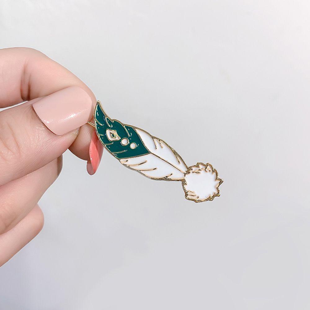 Kẹp Tóc Đuôi Ngựa Hình Hoa / Lông Vũ Độc Đáo Thời Trang Cho Nữ