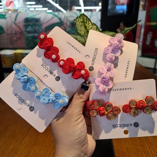 Set 2 kẹp tóc nút thắt phong cách trung hoa siêu đáng yêu