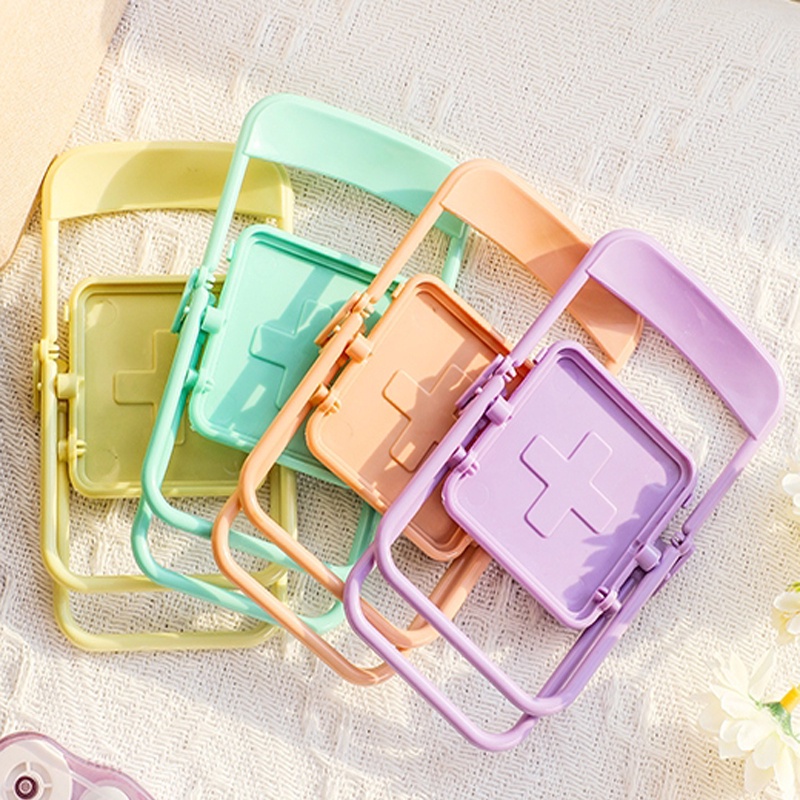 Giá đỡ điện thoại mini màu macaron để bàn tiện lợi