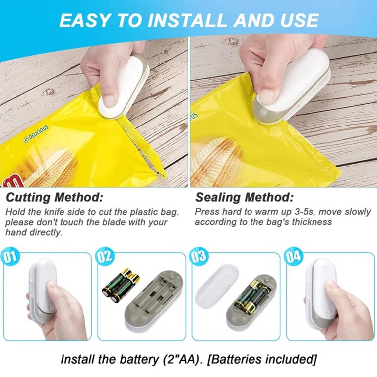 Máy Hàn Miệng Túi Cầm Tay Tiện Dụng